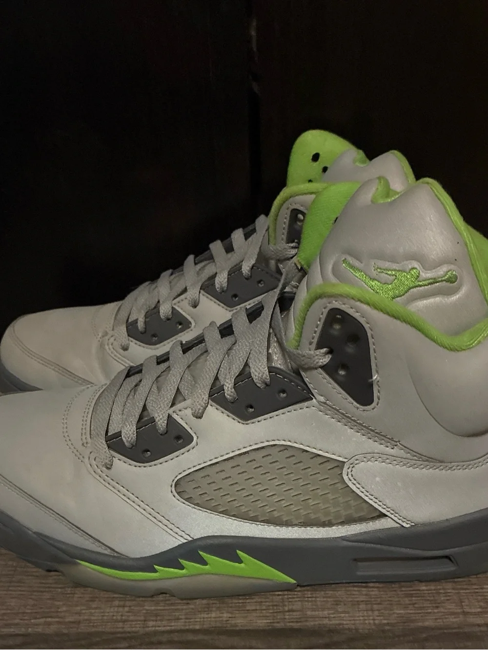Air Jordan 5 Retro“Green Bean “